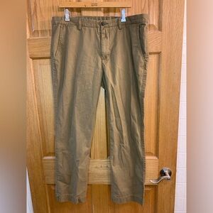 JCP Classic Khakis Pants - Flat Front - Slacks Trousers Men’s Size 38X30 - 2 Ply